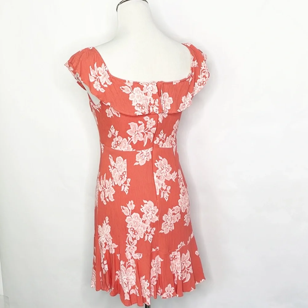 Lulu's Floral Mini Dress (M) - Picture 5 of 9